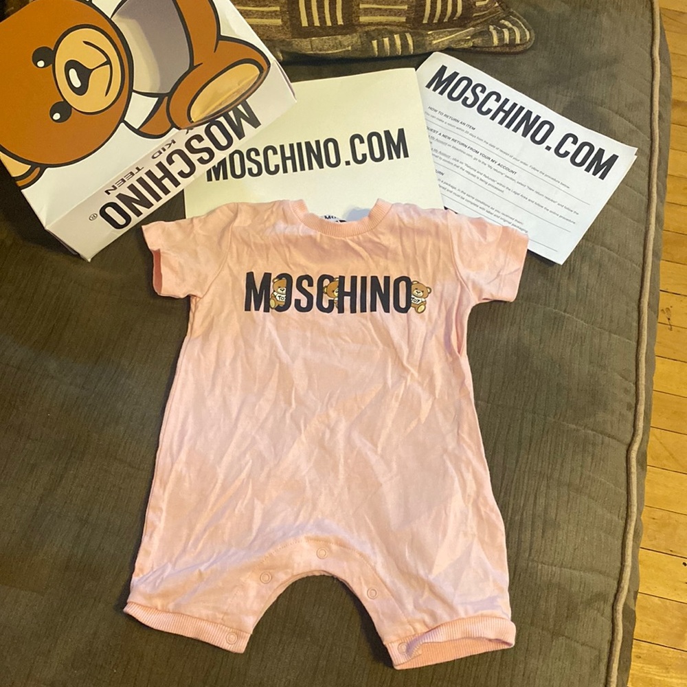 Like New Moschino Baby 3-6 months